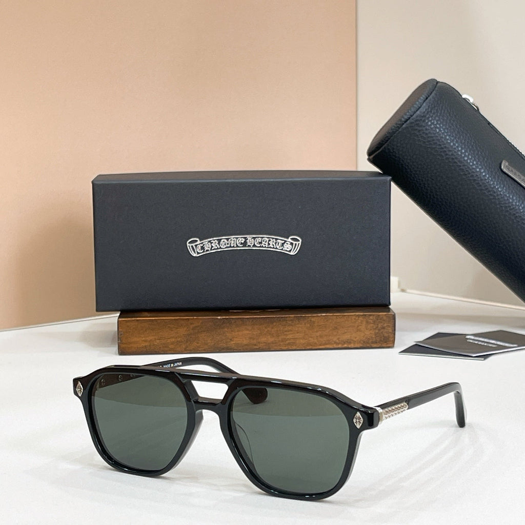 Chrome Hearts Zipher Sunglasses product image 3, provided for visual reference and product detail review