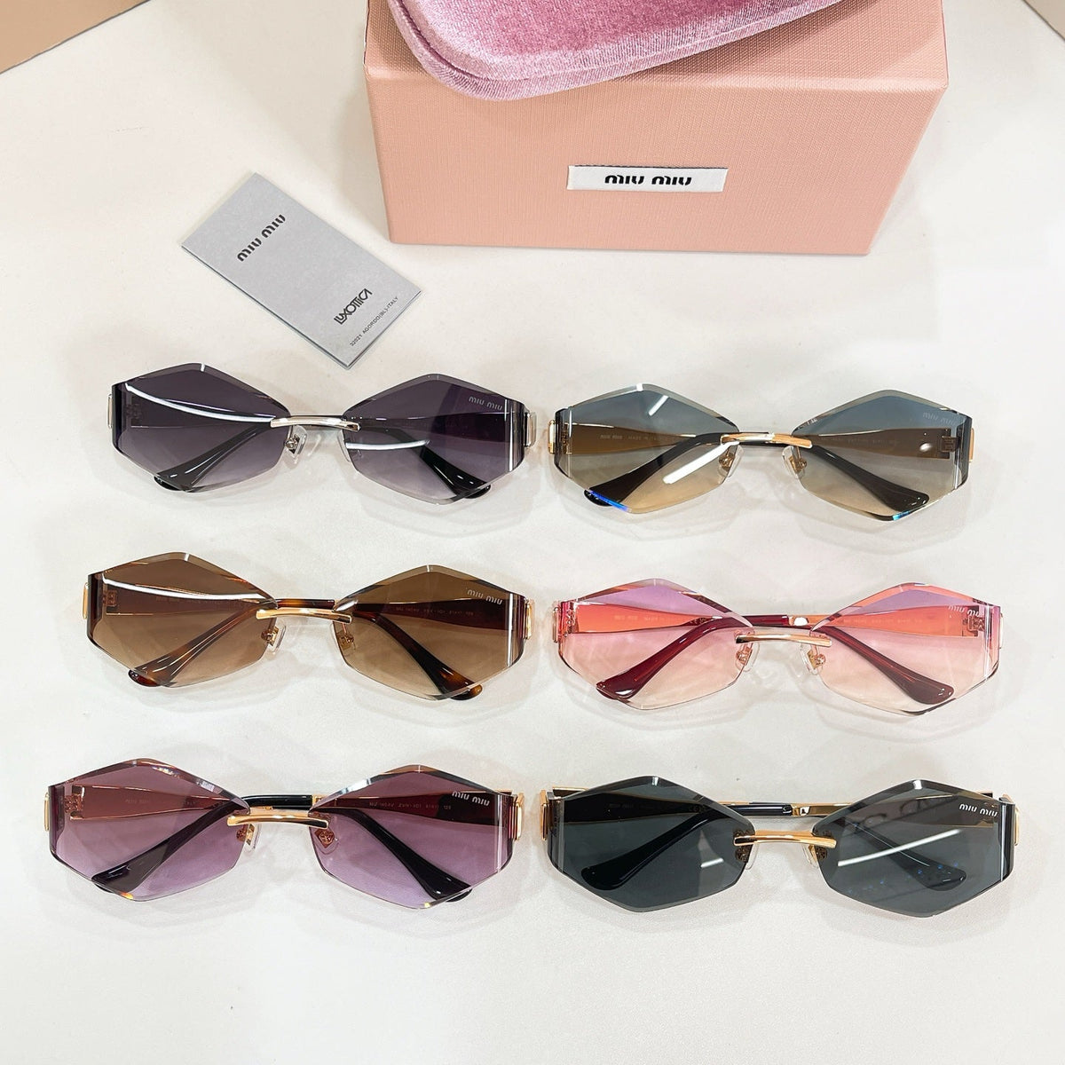 Miu Miu MU 140AV Sunglasses product image 14, provided for visual reference and product detail review
