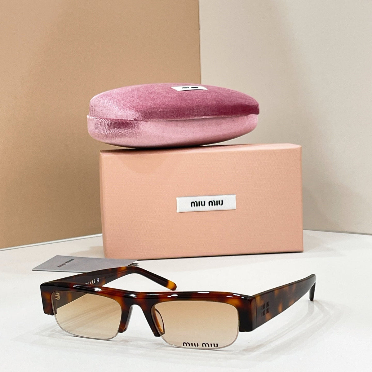 Miu Miu SMU B07-F Sunglasses product image 2, provided for visual reference and product detail review