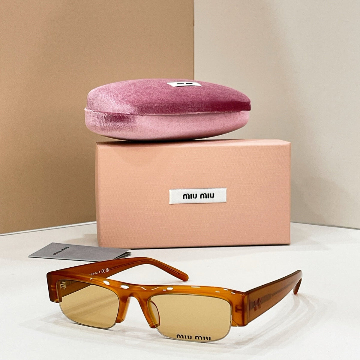 Miu Miu SMU B07-F Sunglasses product image 5, provided for visual reference and product detail review