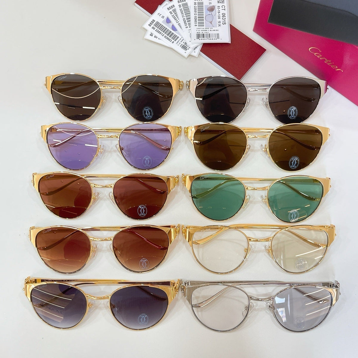 Cartier CT0631S Sunglasses product image 12, provided for visual reference and product detail review