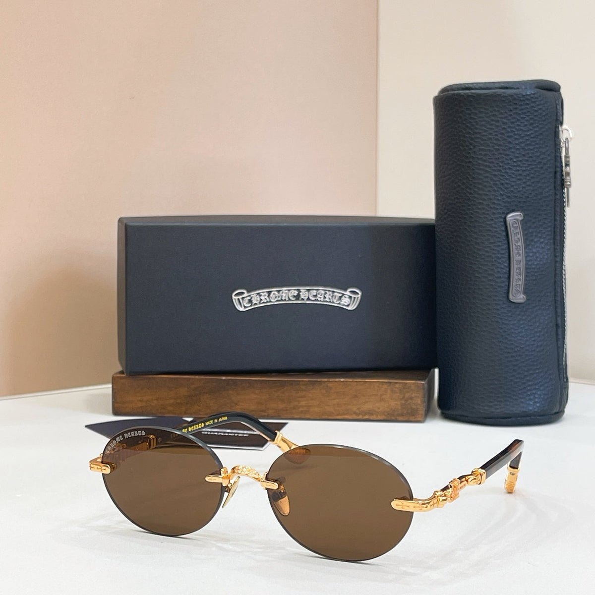 Chrome Hearts Deep Ifc Sunglasses product image 1, provided for visual reference and product detail review