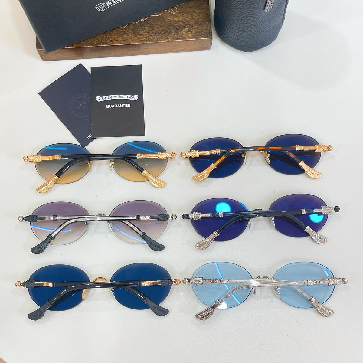 Chrome Hearts Deep Ifc Sunglasses product image 9, provided for visual reference and product detail review