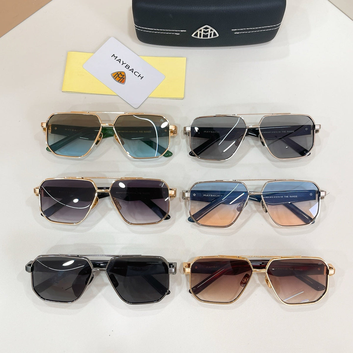 Maybach The Rande Sunglasses product image 9, provided for visual reference and product detail review