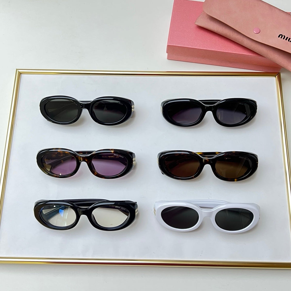Miu Miu SMU B09-F Sunglasses product image 9, provided for visual reference and product detail review