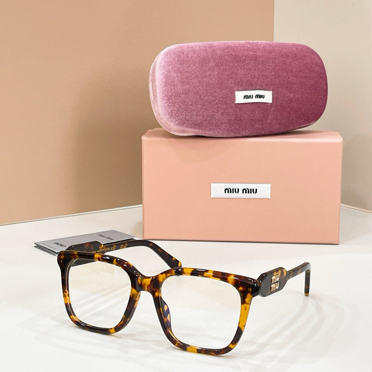 Miu Miu VMU 02Z Sunglasses product image 1, provided for visual reference and product detail review