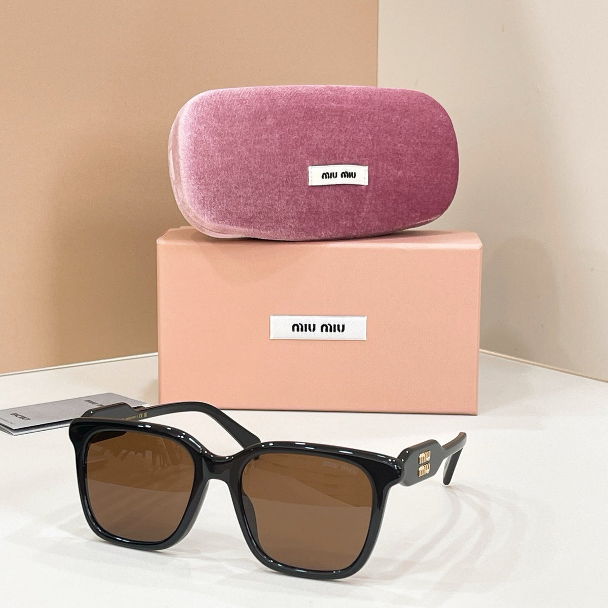 Miu Miu VMU 02Z Sunglasses product image 4, provided for visual reference and product detail review