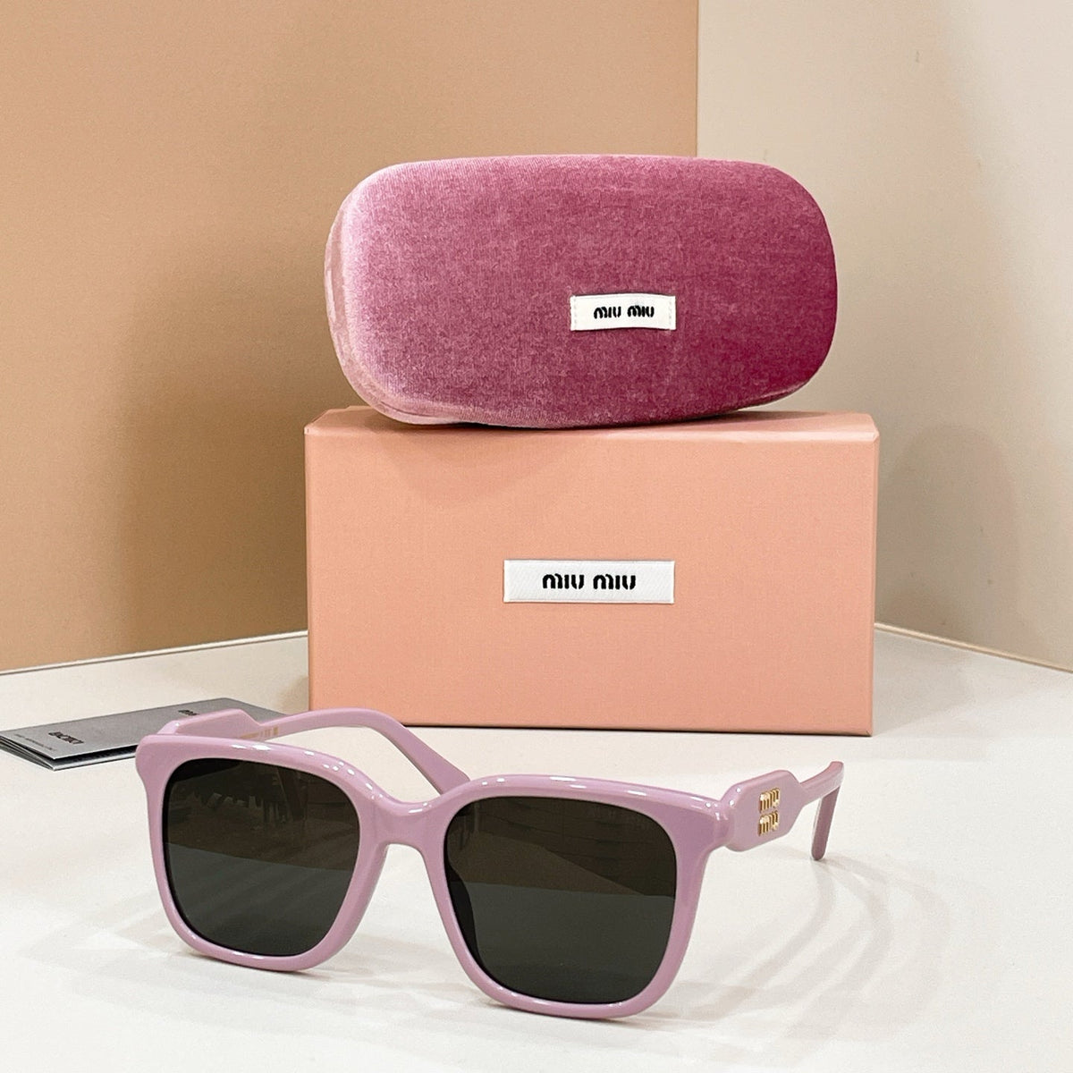 Miu Miu VMU 02Z Sunglasses product image 6, provided for visual reference and product detail review