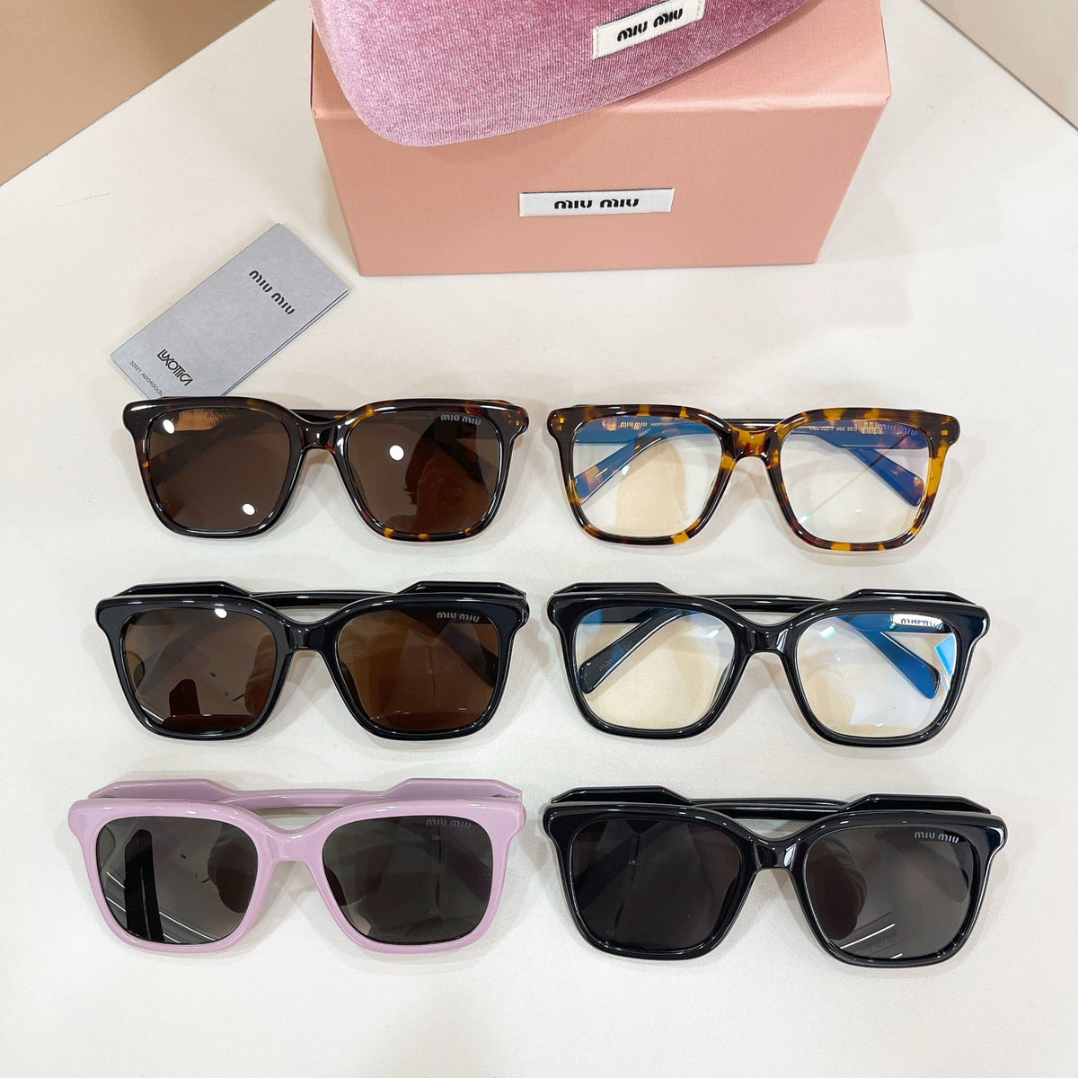 Miu Miu VMU 02Z Sunglasses product image 7, provided for visual reference and product detail review