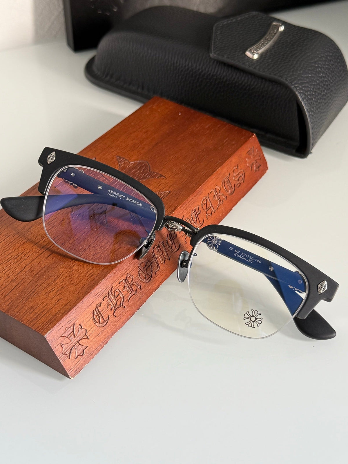 Chrome Hearts Evagilist Sunglasses product image 2, provided for visual reference and product detail review