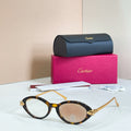 Cartier CT0634S Sunglasses - 52-18-140 product image 1, provided for visual reference and product detail review