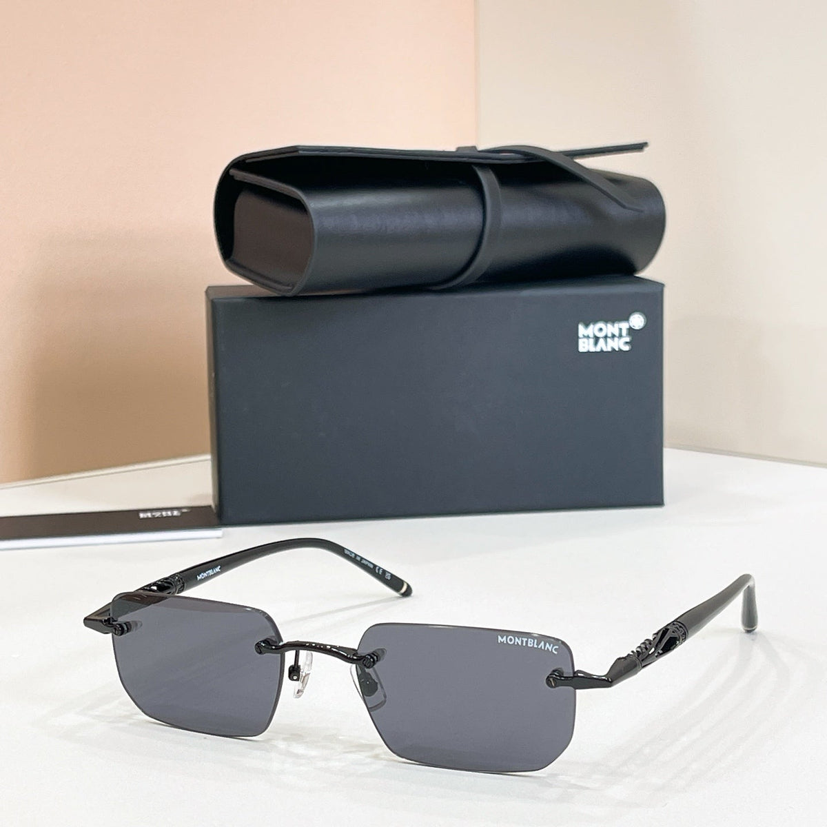 Montblanc MB0348S Sunglasses product image 10, provided for visual reference and product detail review