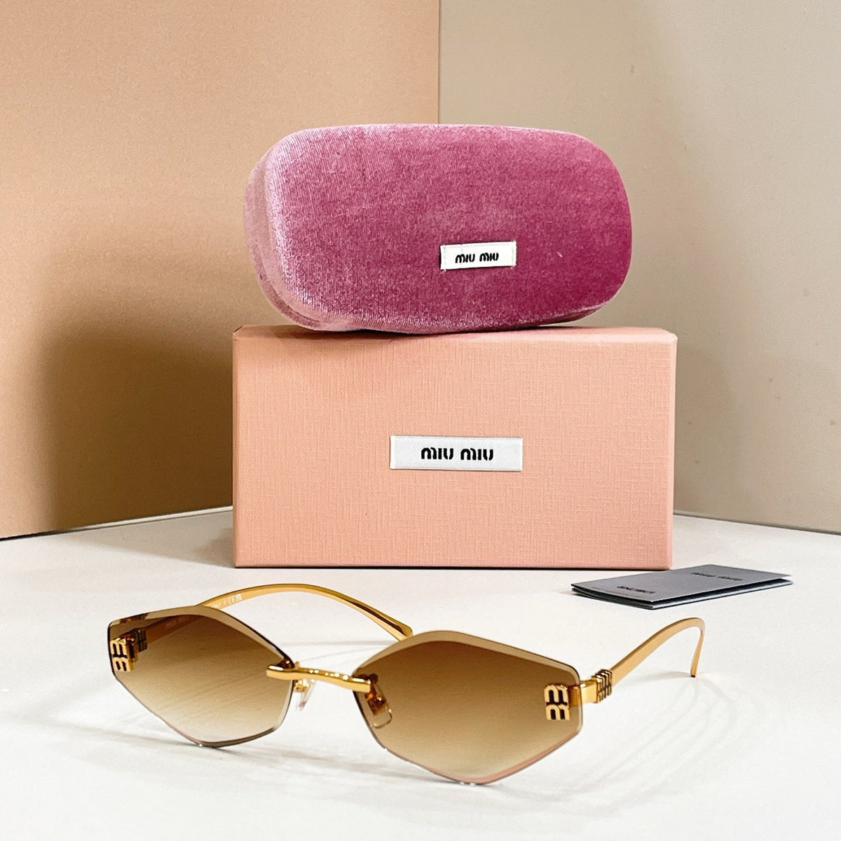 Miu Miu MU 1897L Sunglasses product image 2, provided for visual reference and product detail review
