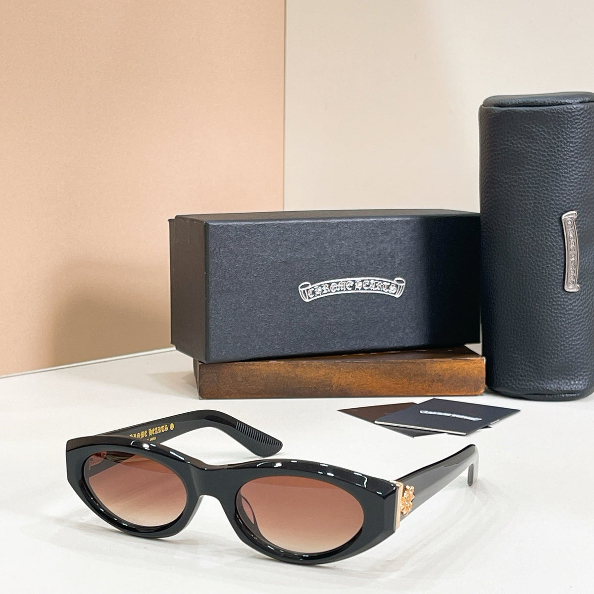 Chrome Hearts Ened Box Sunglasses product image 2, provided for visual reference and product detail review
