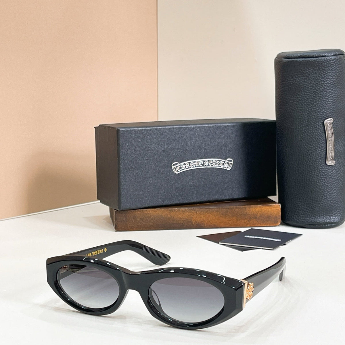 Chrome Hearts Ened Box Sunglasses product image 3, provided for visual reference and product detail review