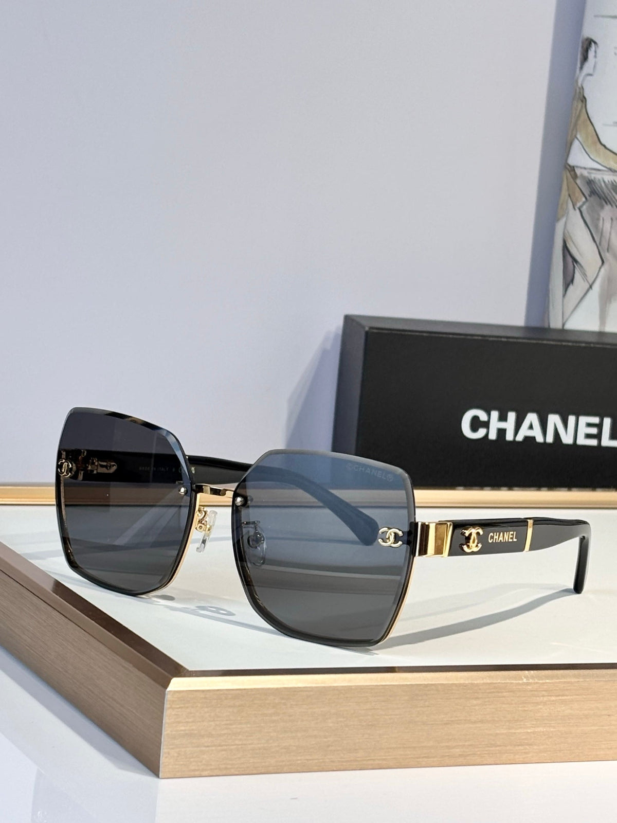 Chanel 5504-H Sunglasses product image 6, provided for visual reference and product detail review