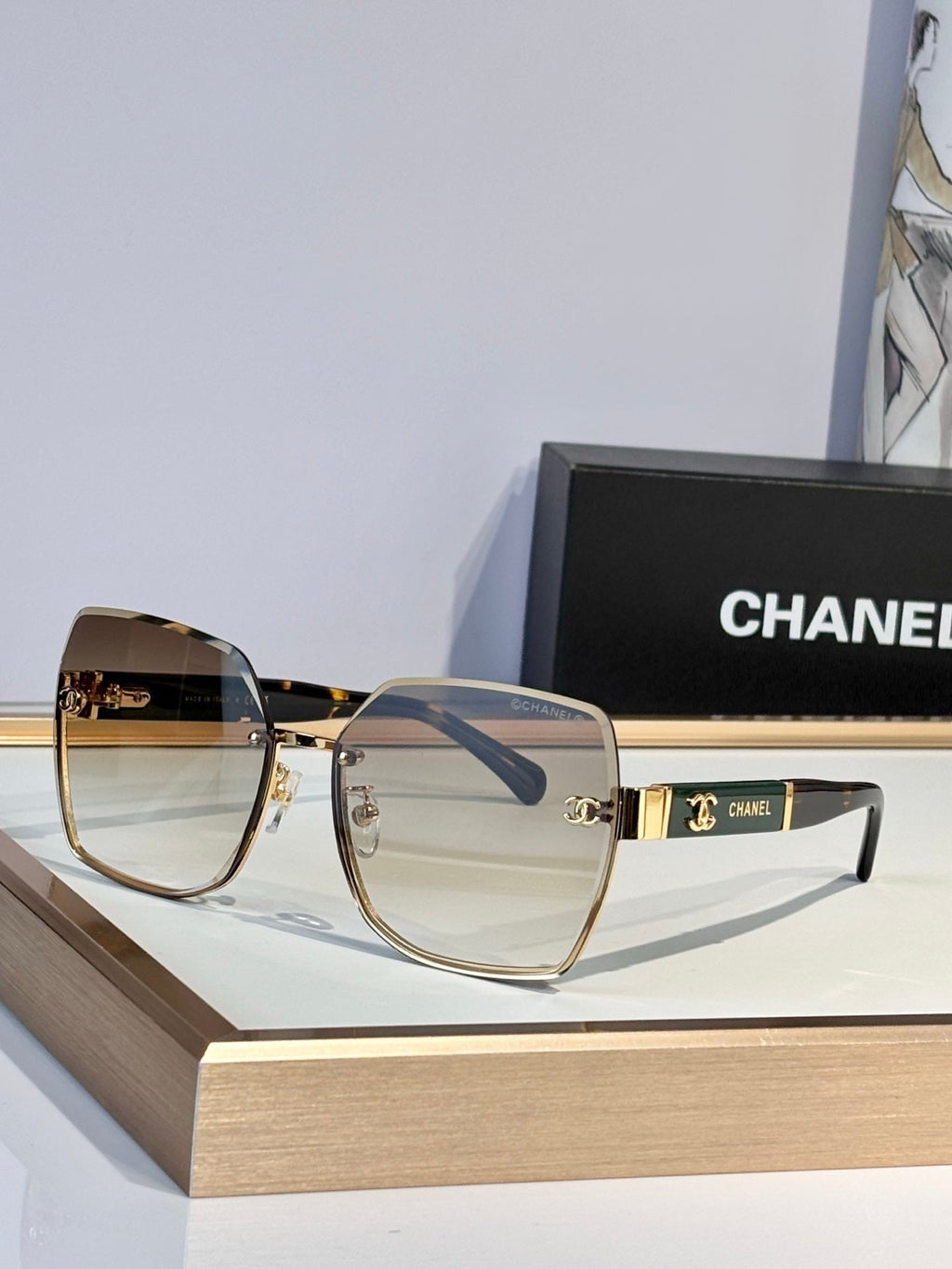 Chanel 5504-H Sunglasses product image 15, provided for visual reference and product detail review