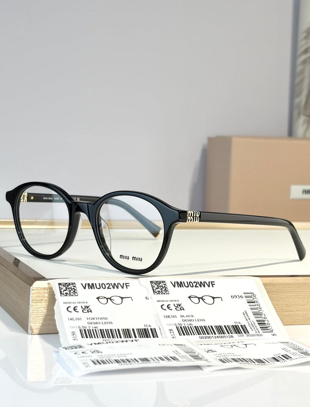 Miu Miu VMU 02WVF Sunglasses product image 2, provided for visual reference and product detail review