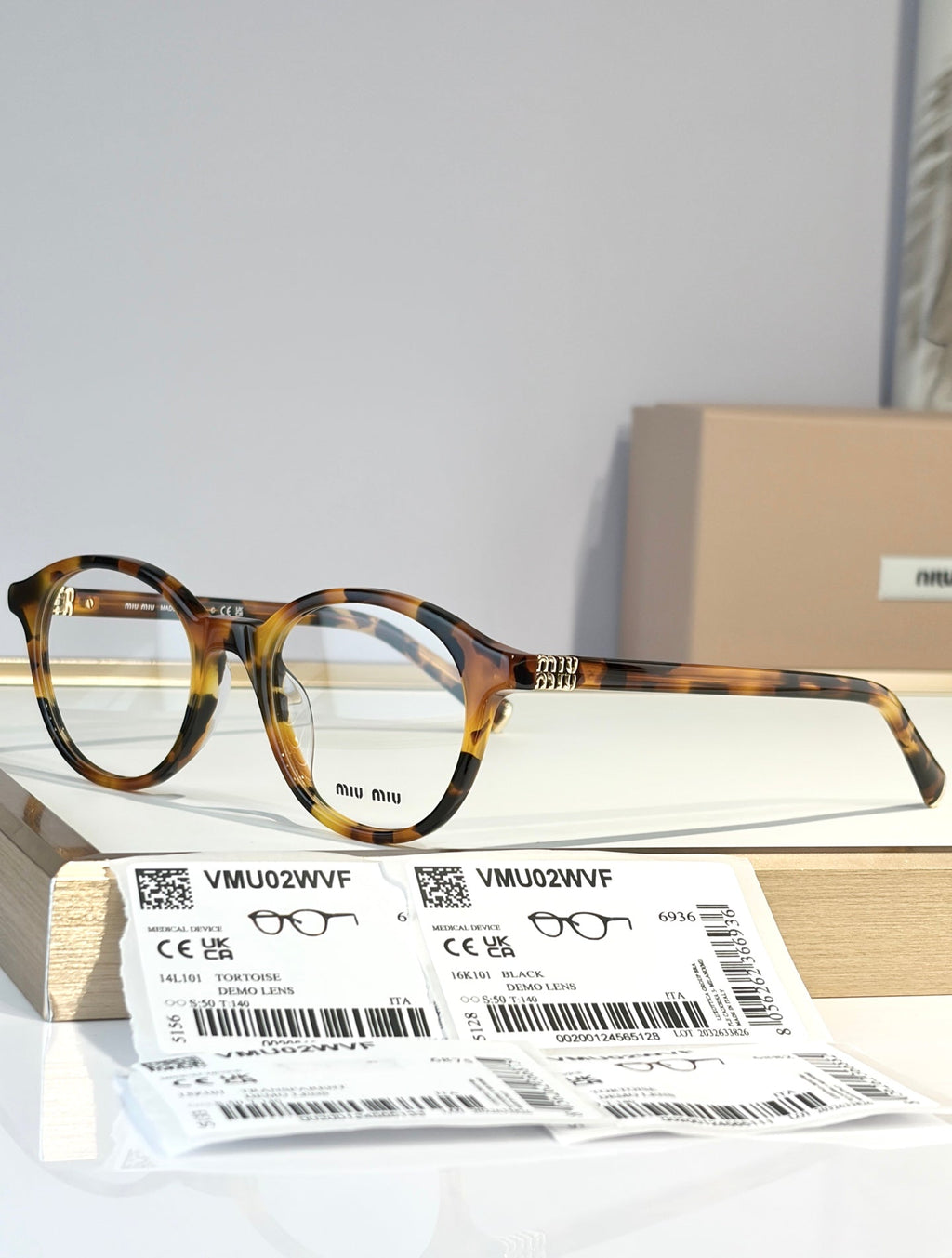 Miu Miu VMU 02WVF Sunglasses product image 4, provided for visual reference and product detail review