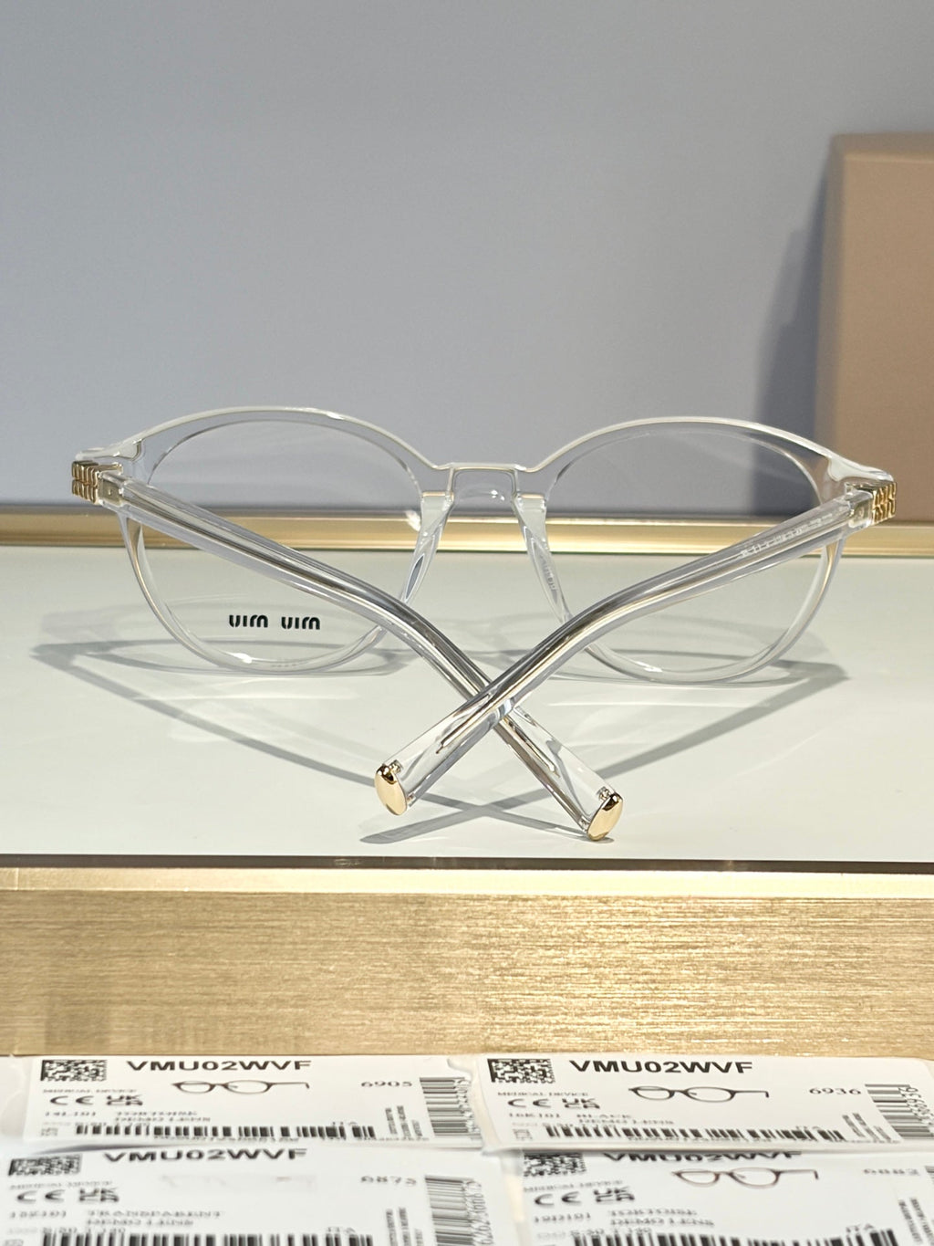 Miu Miu VMU 02WVF Sunglasses product image 9, provided for visual reference and product detail review