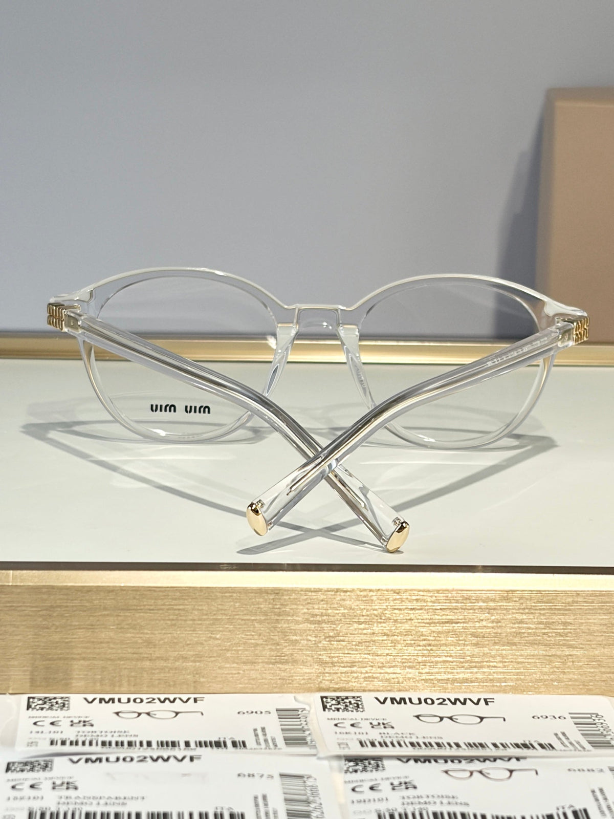 Miu Miu VMU 02WVF Sunglasses product image 9, provided for visual reference and product detail review