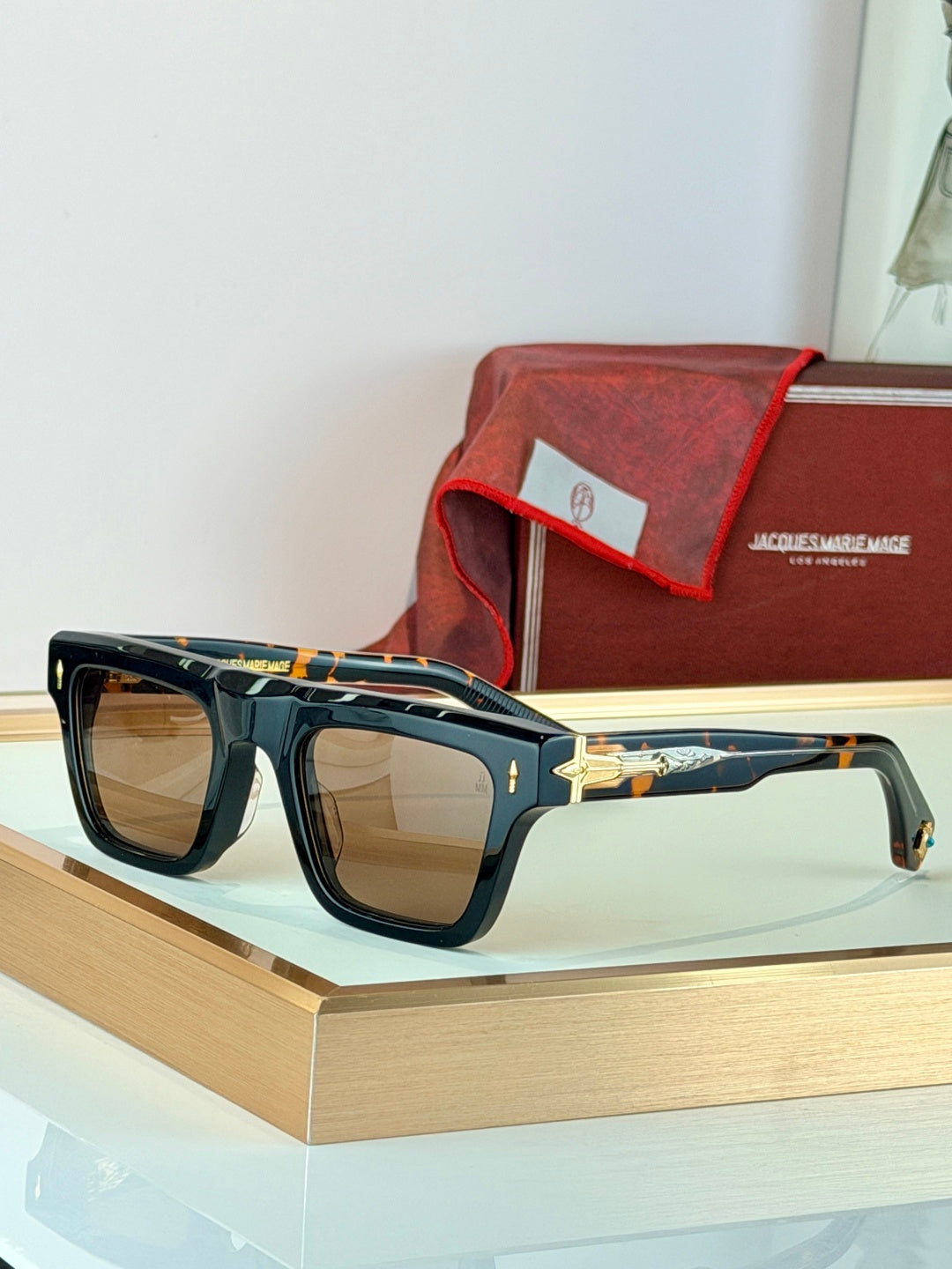 Jacques Marie Mage Laramie Sunglasses product image 1, provided for visual reference and product detail review