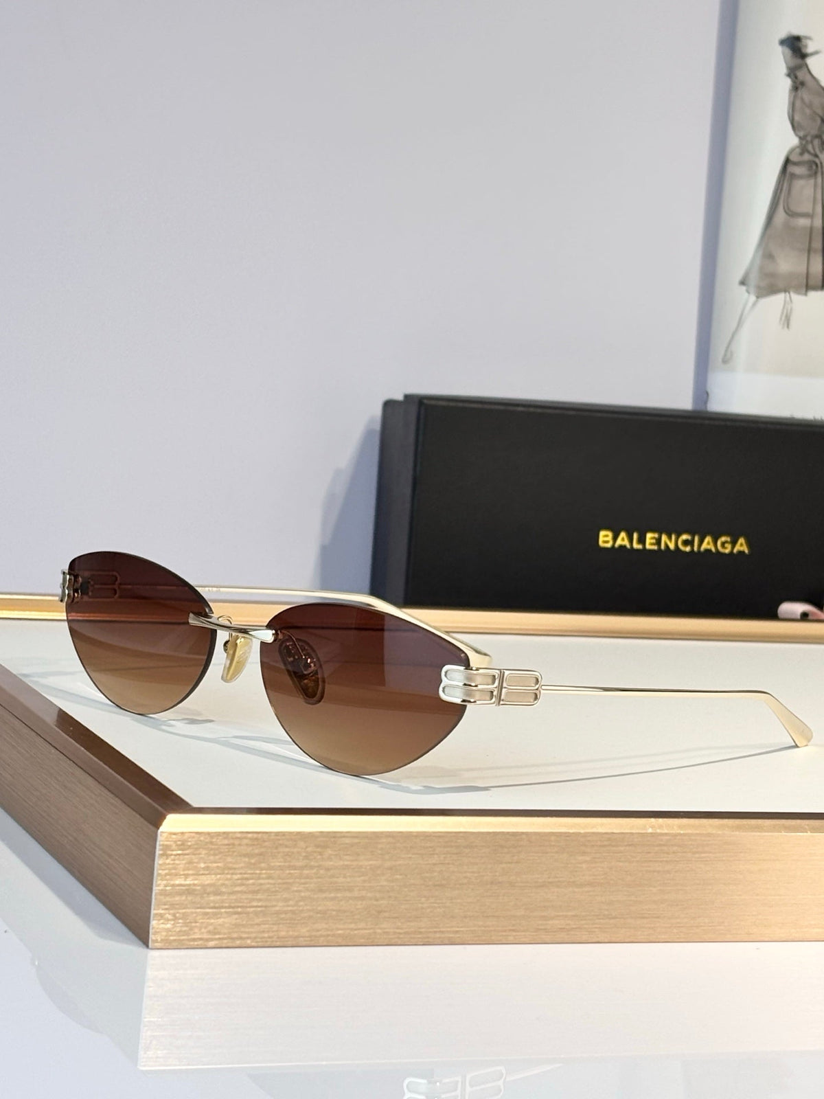 Balenciaga BB0486S Sunglasses product image 4, provided for visual reference and product detail review