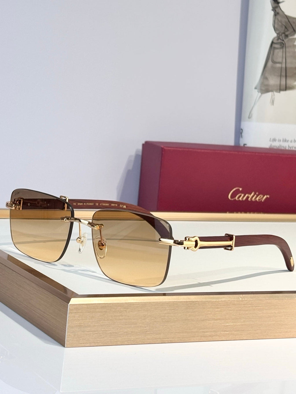 Cartier CT0608S Sunglasses product image 13, provided for visual reference and product detail review