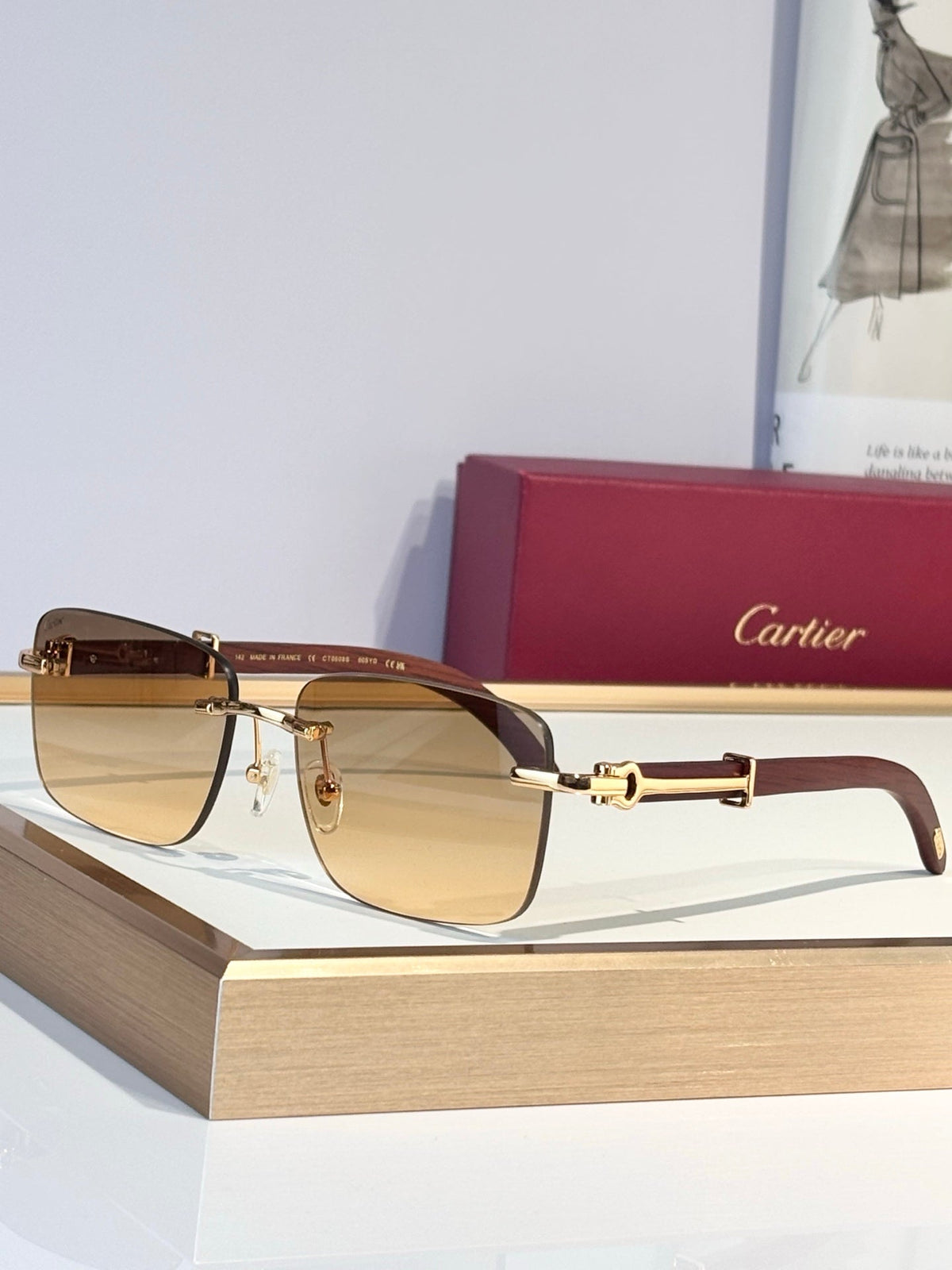 Cartier CT0608S Sunglasses product image 13, provided for visual reference and product detail review