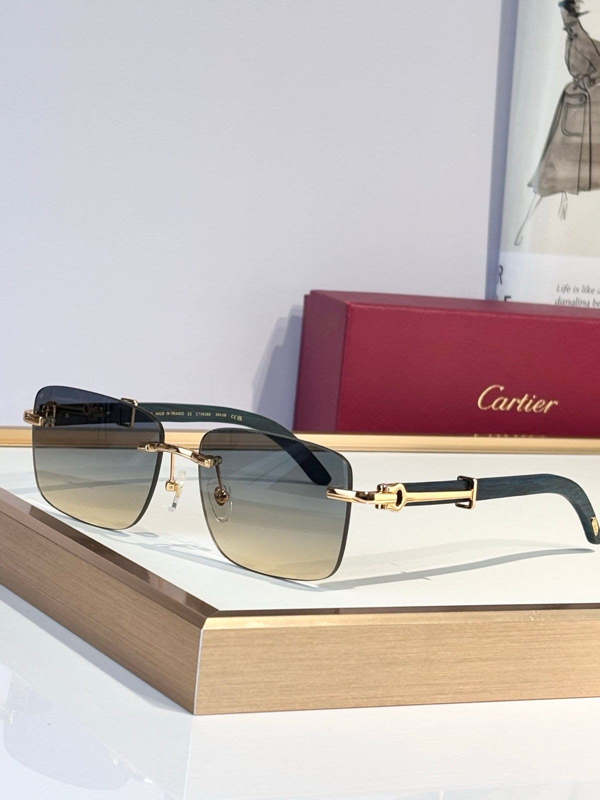 Cartier CT0608S Sunglasses product image 14, provided for visual reference and product detail review