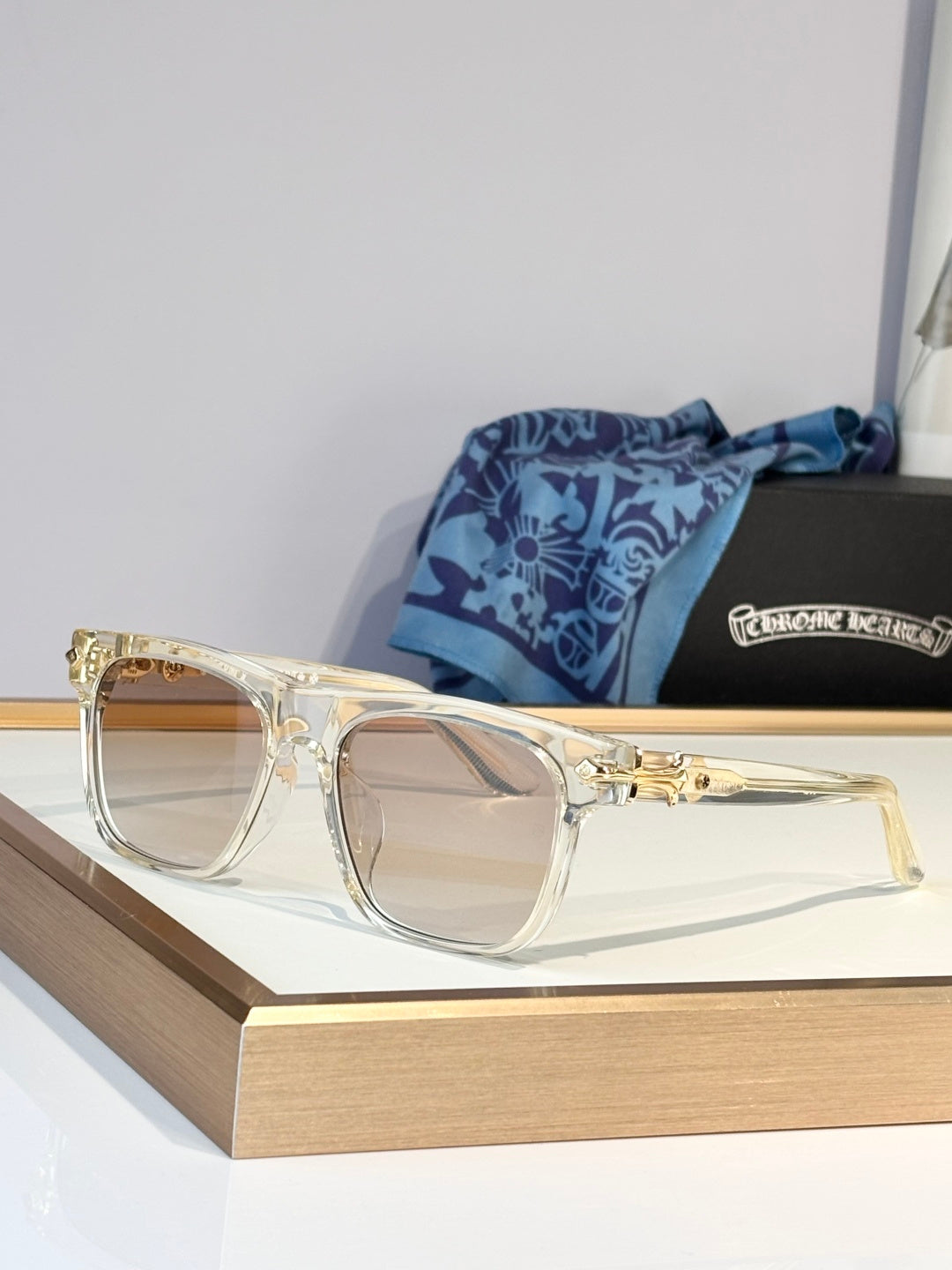 Chrome Hearts Slid'N Sunglasses product image 6, provided for visual reference and product detail review