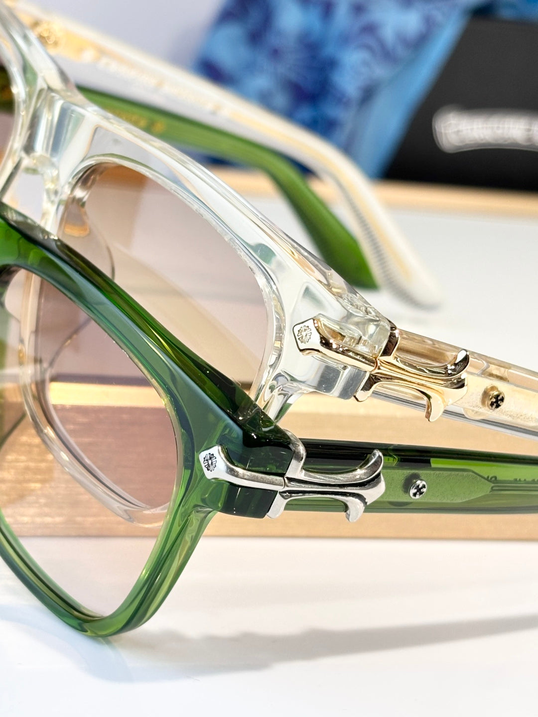 Chrome Hearts Slid'N Sunglasses product image 8, provided for visual reference and product detail review