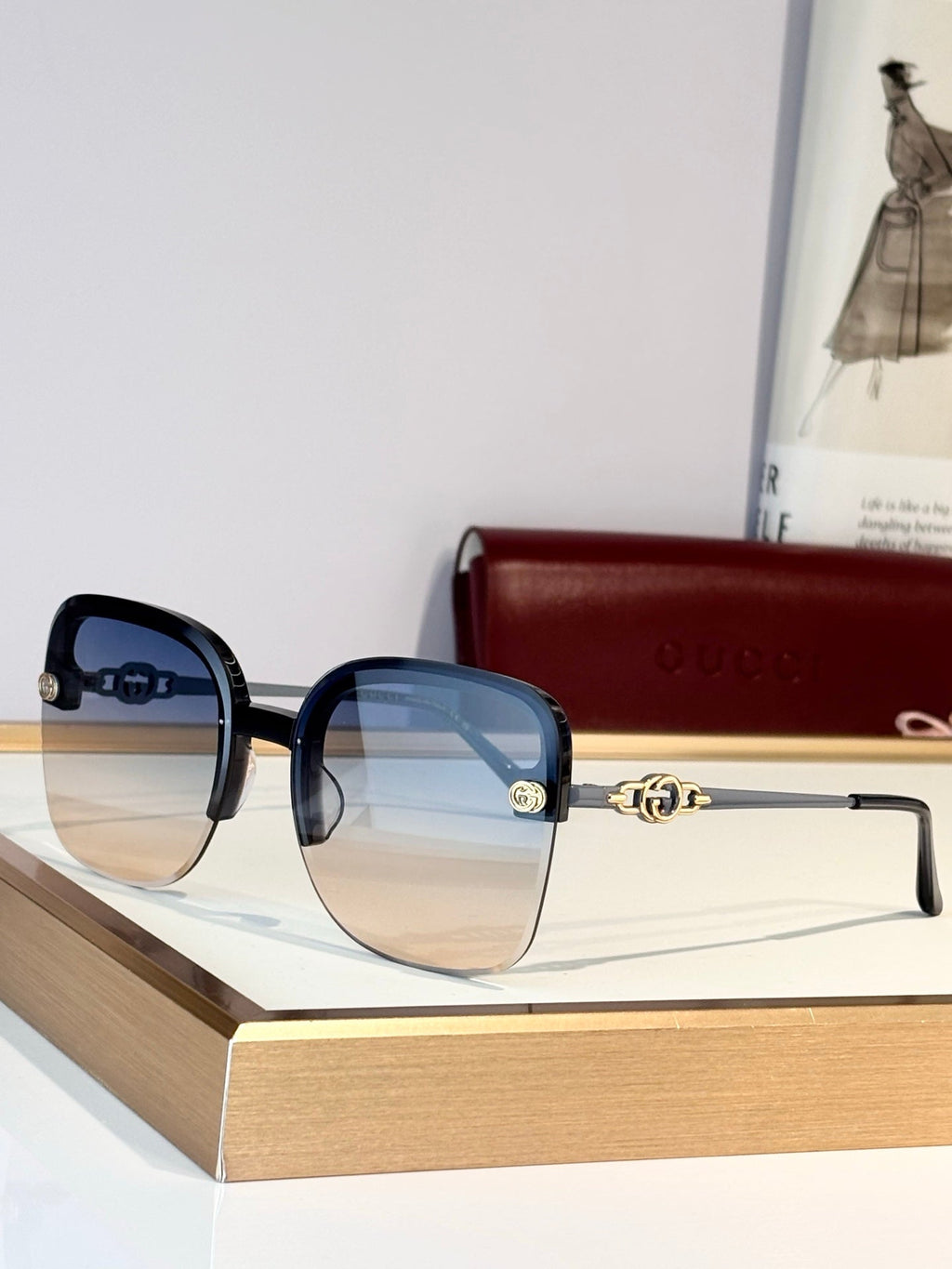Gucci GG1404 Sunglasses product image 3, provided for visual reference and product detail review