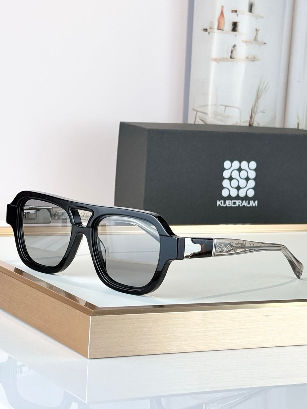 Kuboraum S6 Sunglasses product image 1, provided for visual reference and product detail review