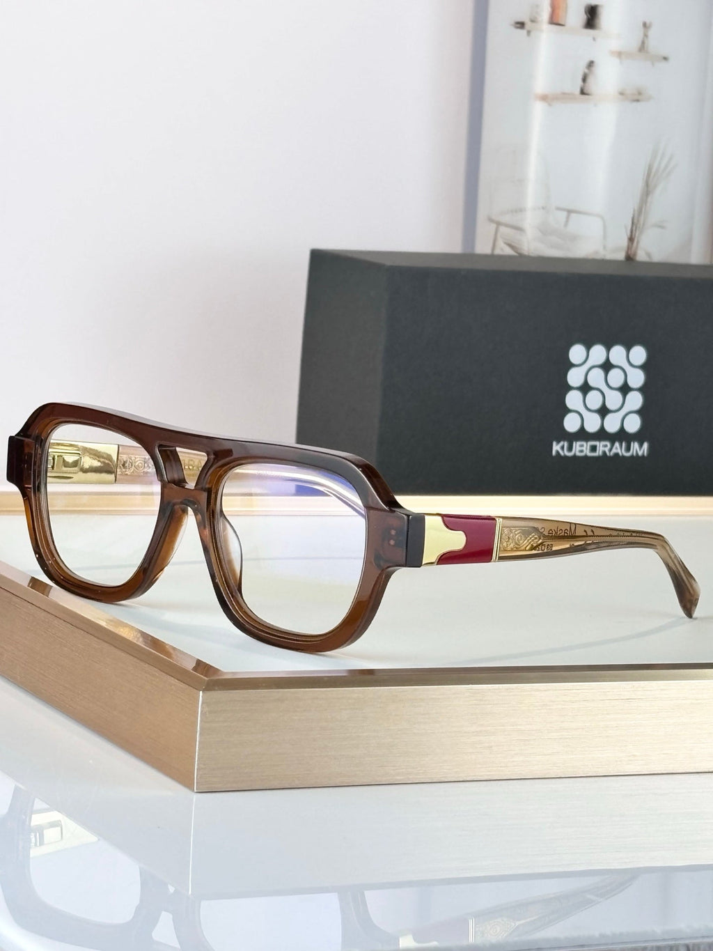Kuboraum S6 Sunglasses product image 2, provided for visual reference and product detail review