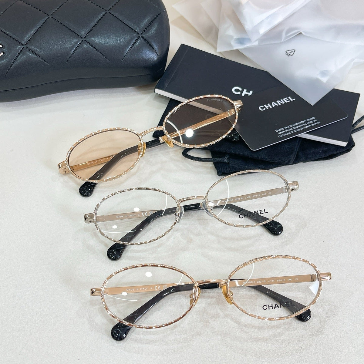 Chanel 2227-S Sunglasses - 55-18-140 product image 8, provided for visual reference and product detail review