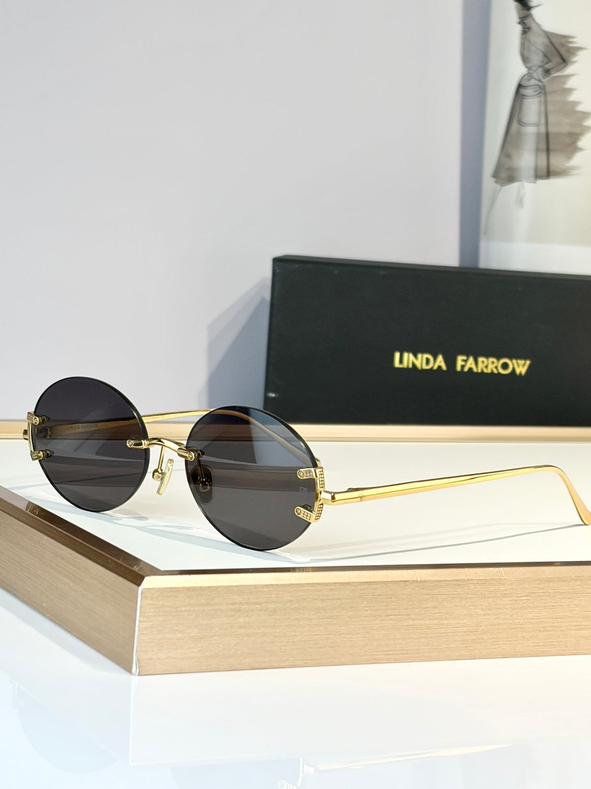 Linda Farrow LFL1130 Sunglasses product image 2, provided for visual reference and product detail review