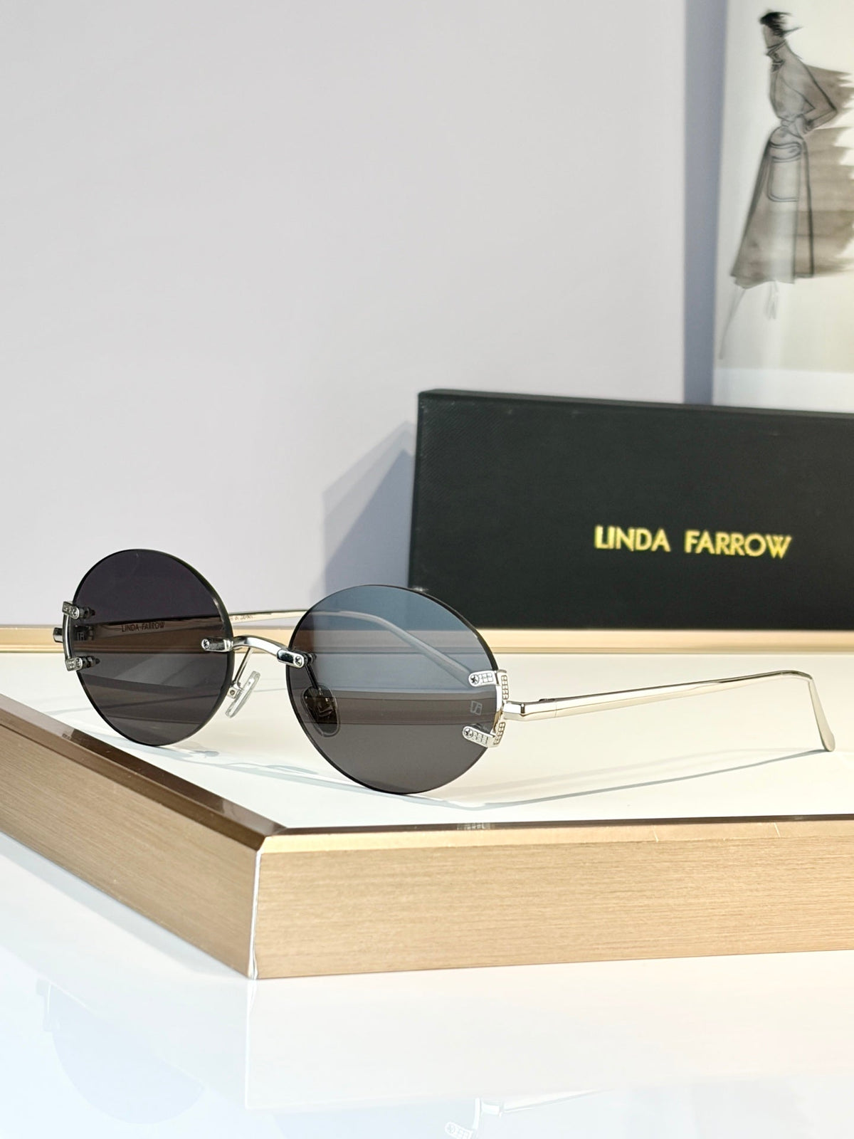 Linda Farrow LFL1130 Sunglasses product image 3, provided for visual reference and product detail review