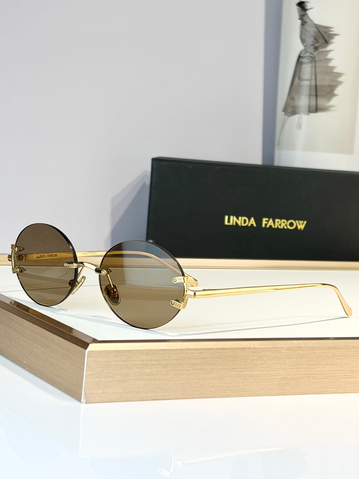 Linda Farrow LFL1130 Sunglasses product image 4, provided for visual reference and product detail review