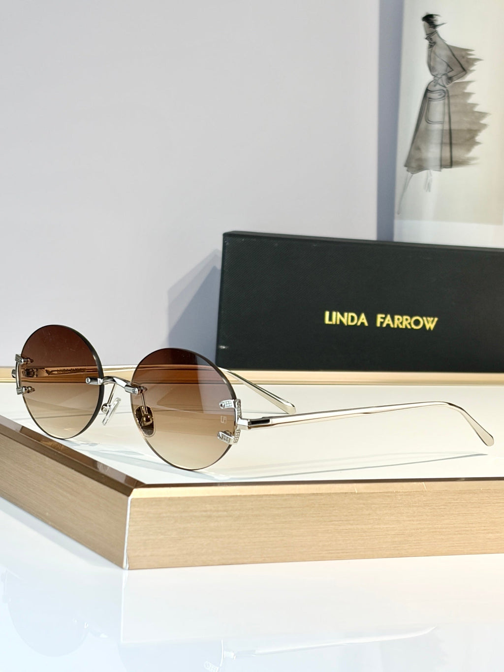 Linda Farrow LFL1130 Sunglasses product image 5, provided for visual reference and product detail review