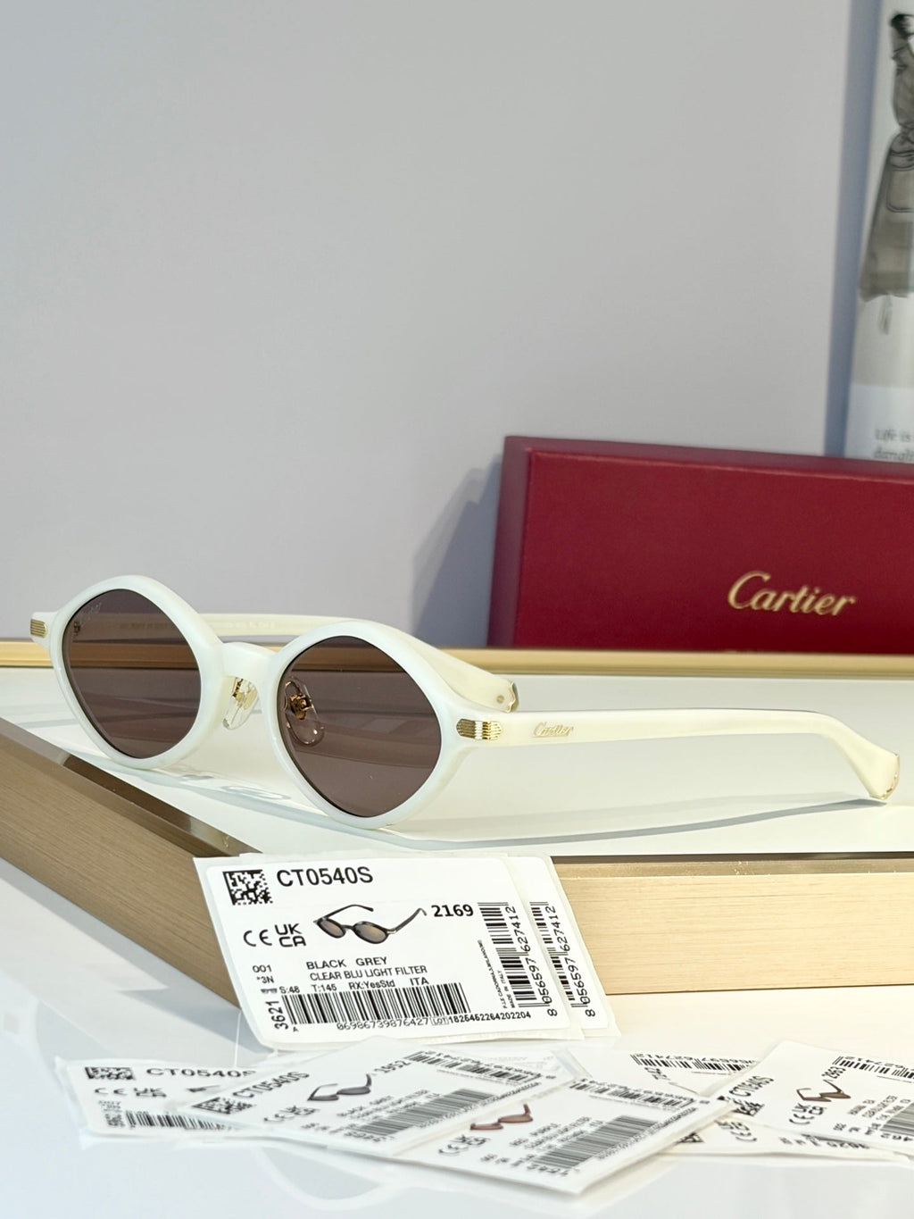 Cartier CT0540S Sunglasses product image 7, provided for visual reference and product detail review