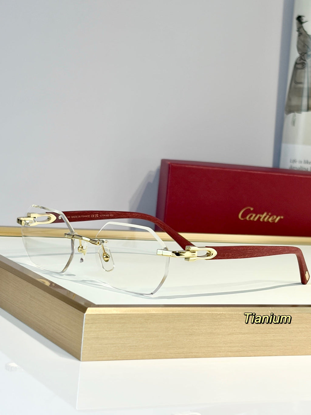 Cartier CT0439S Sunglasses product image 1, provided for visual reference and product detail review