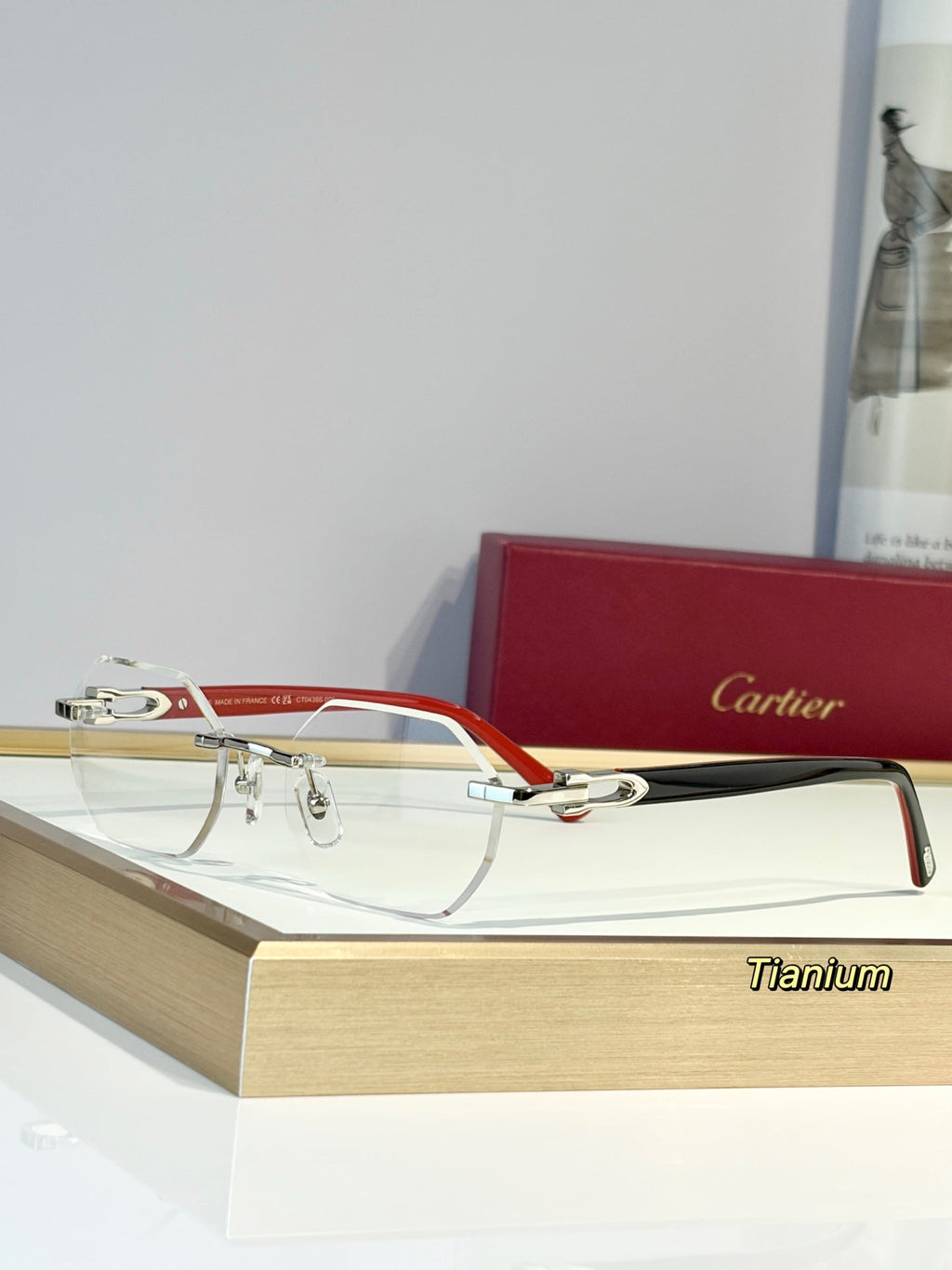 Cartier CT0439S Sunglasses product image 2, provided for visual reference and product detail review