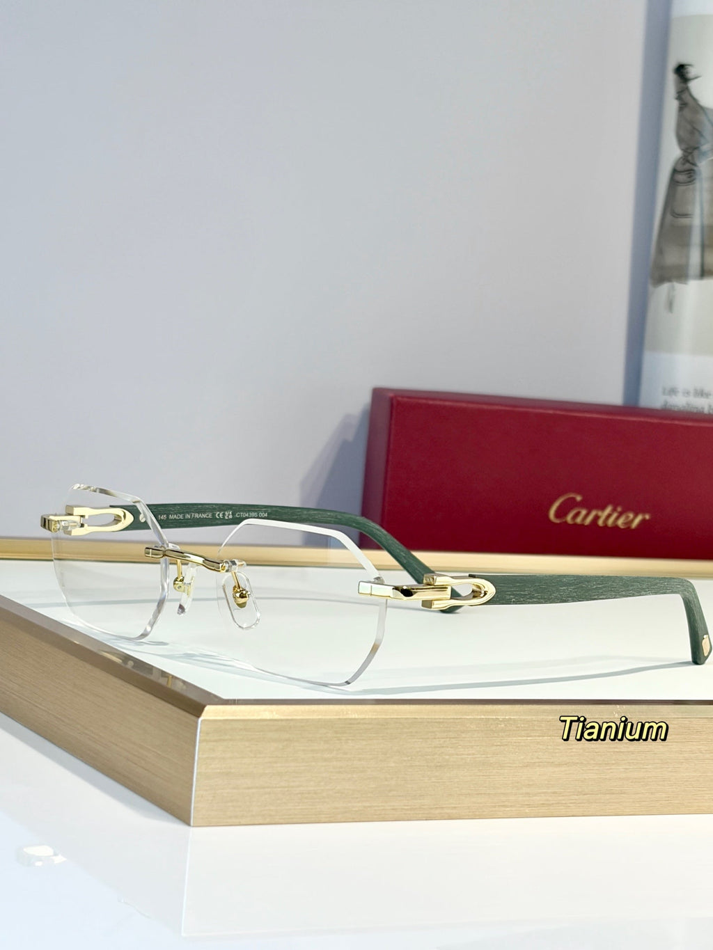 Cartier CT0439S Sunglasses product image 3, provided for visual reference and product detail review