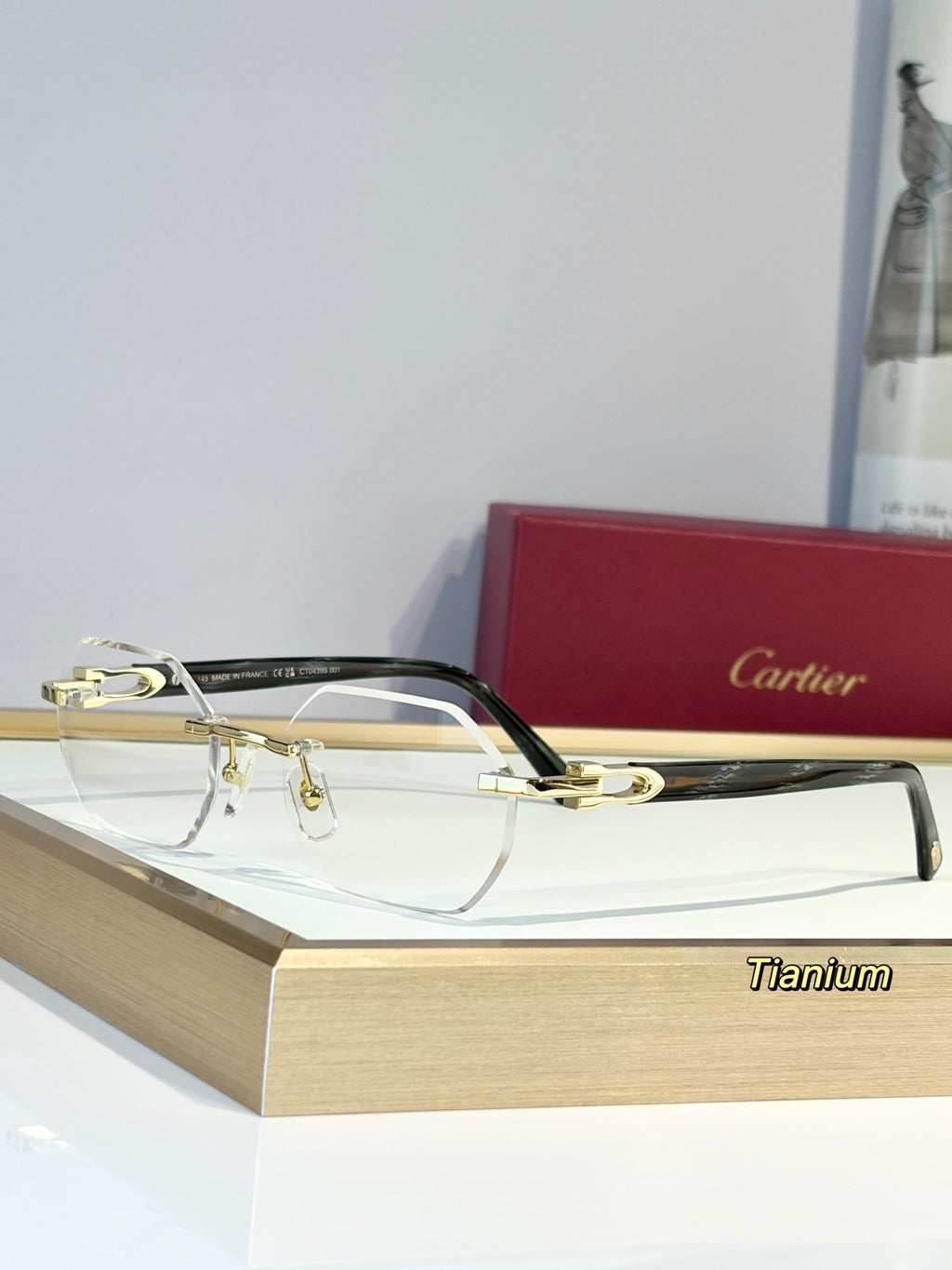 Cartier CT0439S Sunglasses product image 4, provided for visual reference and product detail review