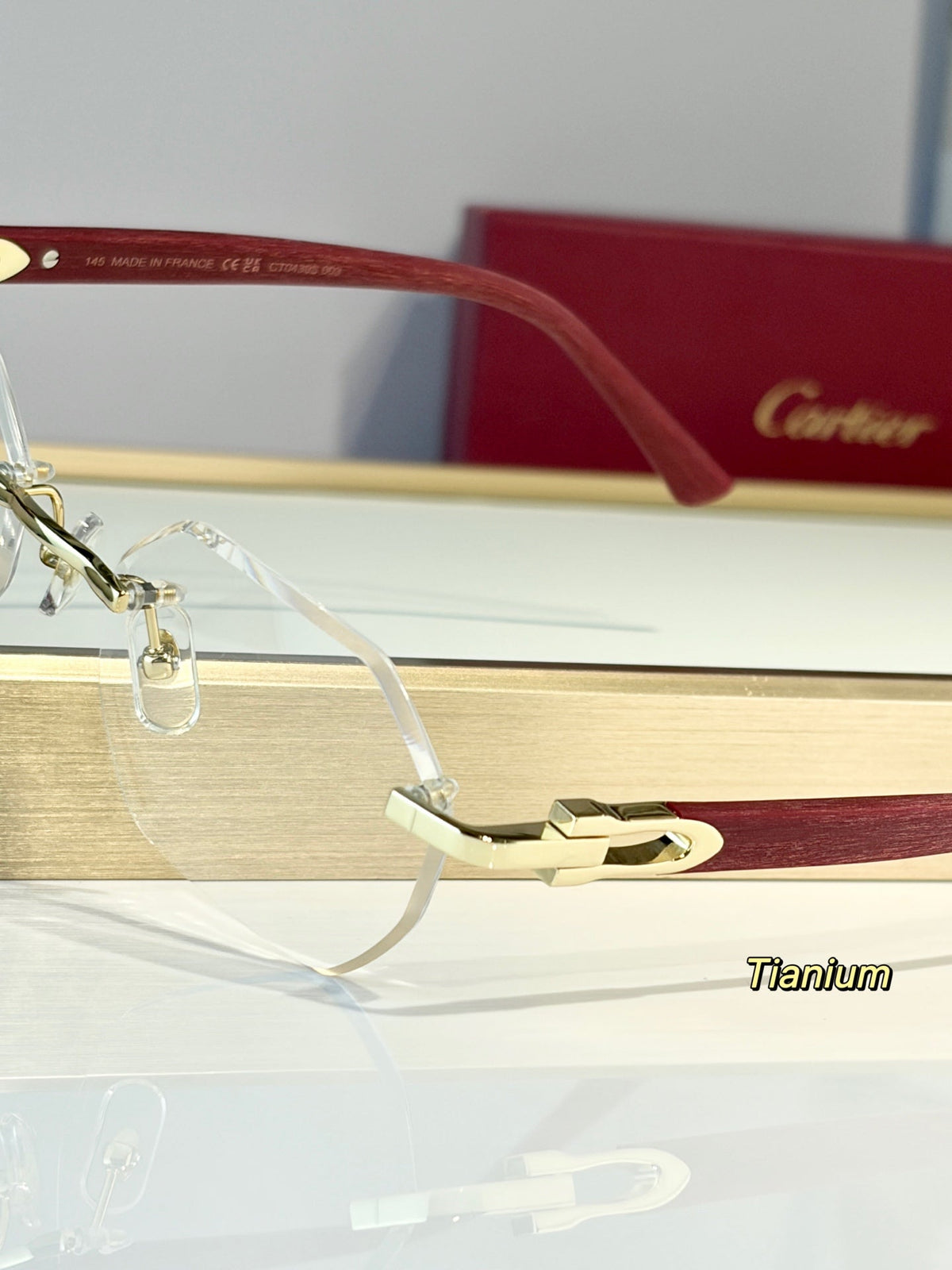 Cartier CT0439S Sunglasses product image 6, provided for visual reference and product detail review