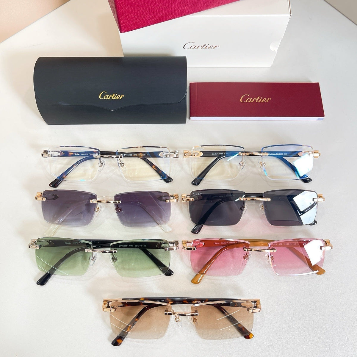 Cartier CT0582S Sunglasses product image 8, provided for visual reference and product detail review