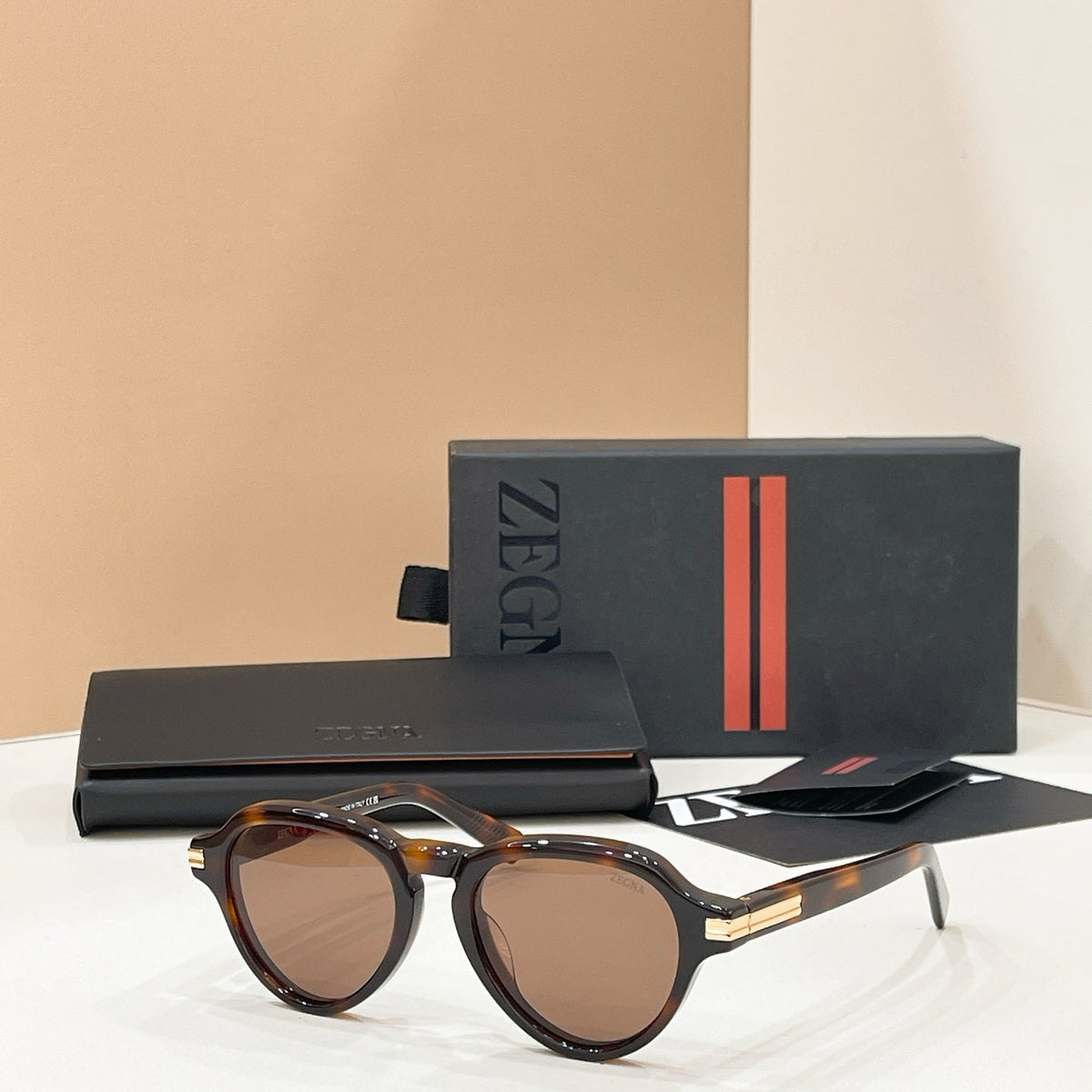 Ermenegildo Zegna EZ0252 Sunglasses product image 3, provided for visual reference and product detail review