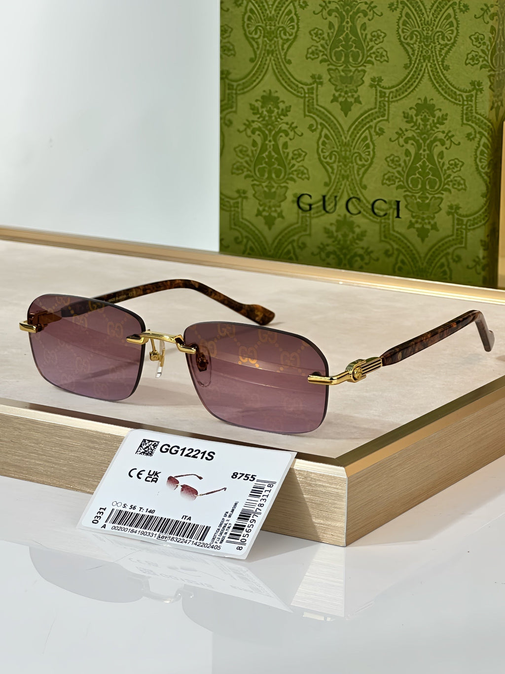 Gucci GG1221 Sunglasses product image 1, provided for visual reference and product detail review
