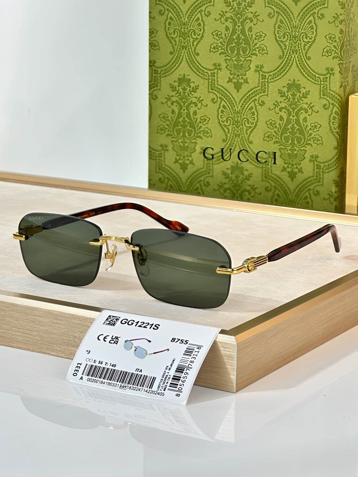 Gucci GG1221 Sunglasses product image 3, provided for visual reference and product detail review